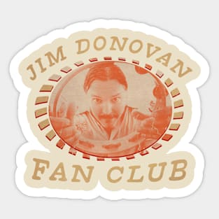 JIM DONOVAN FUNCLB Sticker